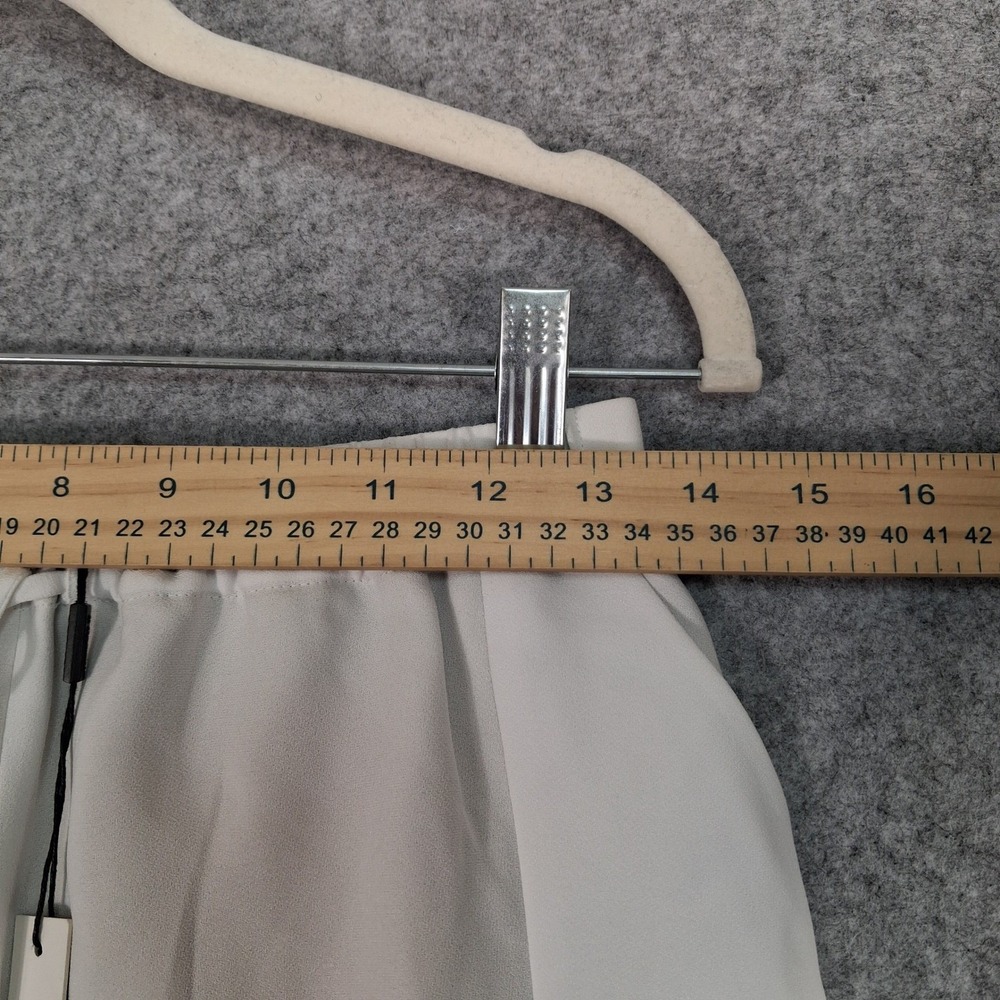Tahari Loren Pant Womens XS White Elastic Waist Drawstring Joggers F11BA205 - Picture 5 of 7
